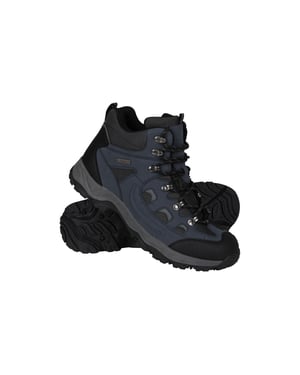 Mountain Warehouse Heren Adventurer Waterdichte Wandelschoenen (Marine)