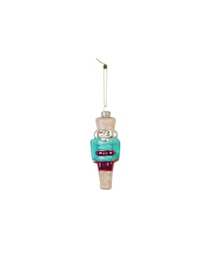 House Vitamin Christmas decoration christmas hanger nutcracker with muffin blue/ red