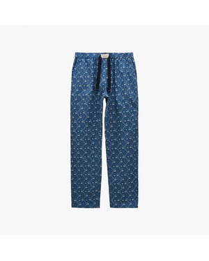 Joules Dozer Mens Pyjama Bottoms Blue