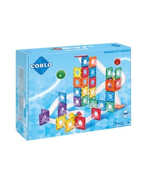 Coblo Magnetische knikkerbaan classic 100 delig