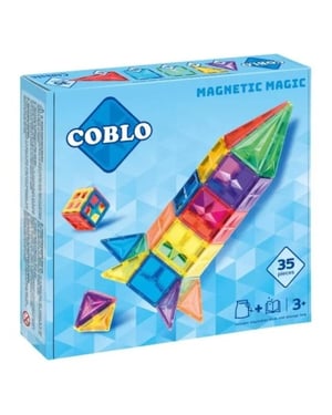 Coblo Magnetische bouwstenen classic 35 delig