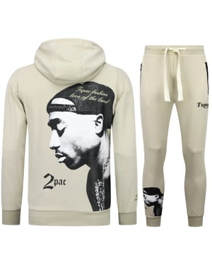 Top-Star Tupac trainingspak 2pac joggingpak hoodie