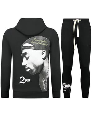 Top-Star Tupac trainingspak hoodie 2pac joggingpak hoodie