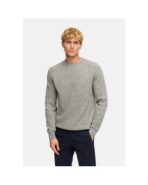 Kronstadt Po29422 dorsey crew neck knit ks35009 grey mix
