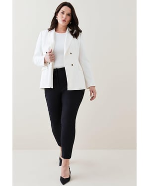 Plus Size Essential Techno Woven Trouser