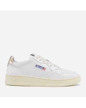 Damesschoenen Autry Medalist Leather Court in Wit