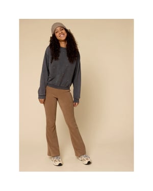 Looxs Revolution Sweater washed antra strass voor meisjes in de kleur
