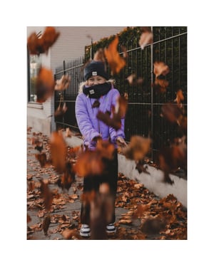 Looxs Revolution Beanie fluffy knit voor meisjes in de kleur