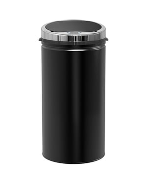 4goodz Sensorprullenbak rond uitneembare binnenbak 42 liter /zilver