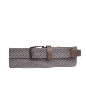 PRESLY & SUN Ps35-24 200 grey - gevlochten elastiek riem presly &