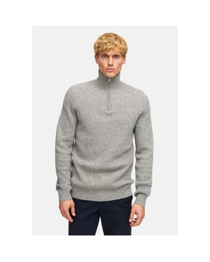 Kronstadt Ks35005 dorsey half zip grey mix