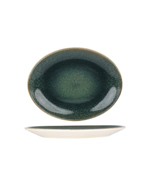 Bonna Serveerschaal ore mar porselein 36x28 cm set van 2
