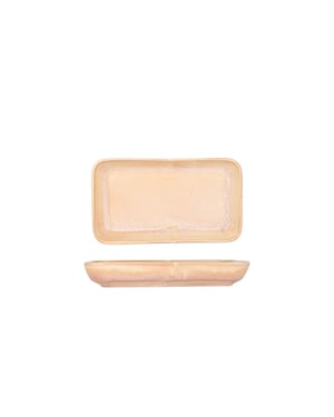 Rinart Serveerschaal mira porselein 17x10 cm set van 2