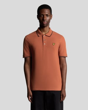 Lyle & Scott Tipped Poloshirt - Rood
