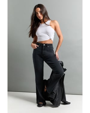 The Petite High Waist Flare Jean