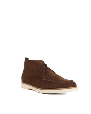 Dune Mens Citron - Tan Suede Casual Boots