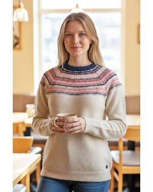 Fairisle Crew Neck Jumper