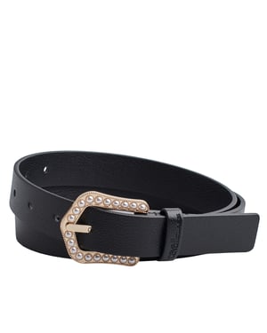 Women's Belt with Pearl Buckle CCBT0023