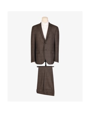 Corneliani Kostuums 17200 bruin