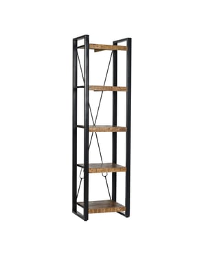 Livingfurn boekenkasten nairobi 200cm mangohout