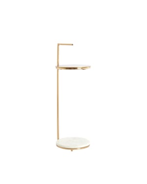 Light & Living bijzettafel leda Ø26x76 cm -