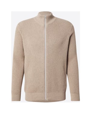 Kronstadt Ks35019 ksabel zip cardigan knit 039 sand mix