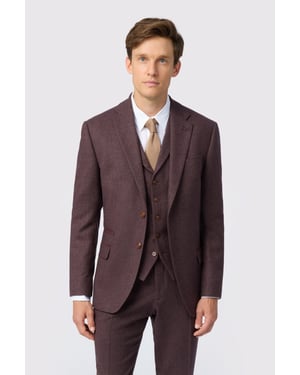 Mulberry Heringbone Tweed Jacket