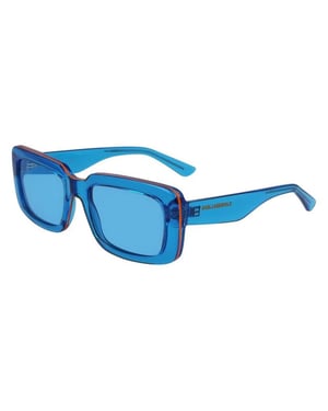 Karl Lagerfeld Blue Injected Sunglasses