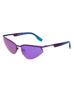 Purple Metal Sunglasses