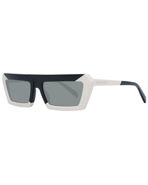 Geometric Sunglasses Twotone Design