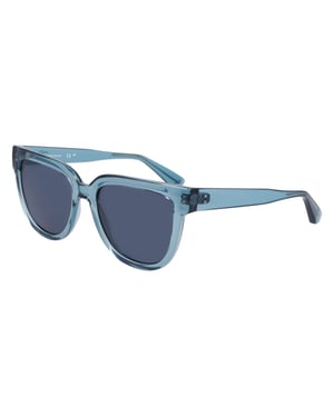 Blue Injected Sunglasses