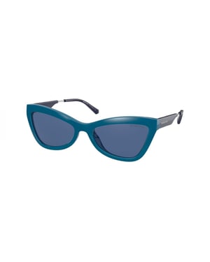 Blue Resin Sunglasses
