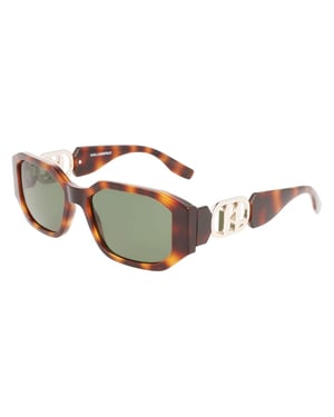 Karl Lagerfeld Brown Injected Sunglasses
