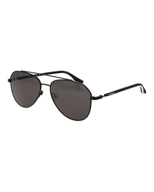 Black Rubber Sunglasses