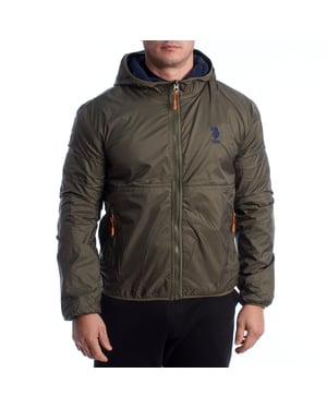 Herrars Vändbar Fleece- och Vindjacka US40126001