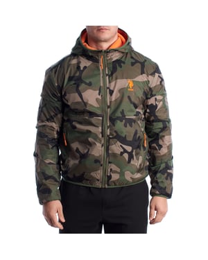 Herr Reversibel Fleece- och Vindskyddande Jacka US40126001