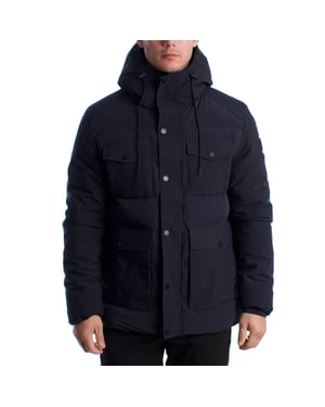 Herrfylld Parkajacka med Huva US40127016