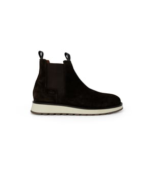 Chelsea Boots Suède Rubber Zool