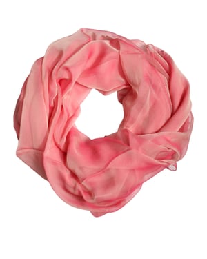 Roze Zijde Rechthoekige Vrouwen Wanddoek Sjaal