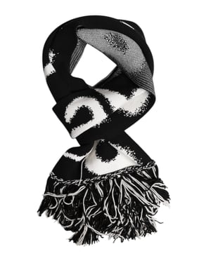 Mönstrad Fransscarf