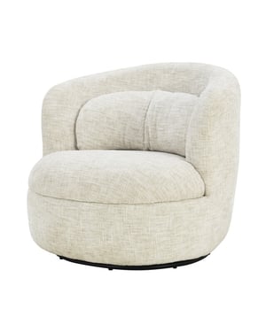 Livingfurn fauteuil britt cream 85x84x76cm