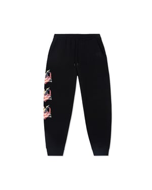 ASSC Rabbit Love Pants in Black