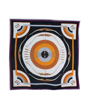 Hermes Arcs en Ciel sidenscarf