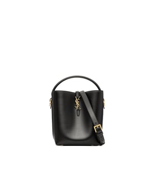 Saint Laurent Le 37 Kleine Leren Bucket Bag