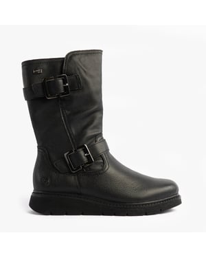 Remonte D3980-00 Womens Mid Calf Boots Black