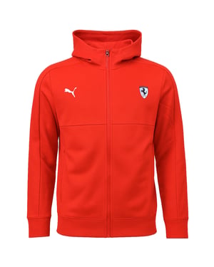 Puma x Scuderia Ferrari Mens Red Track Jacket