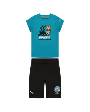 Puma MAPF1 Graphic Kids Blue/Black Set