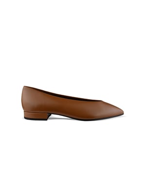 Loro Piana Rebecca ballerinas Brun