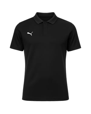 Puma Individual Mens Black Padel Polo Shirt