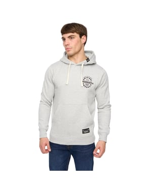 Crosshatch Heren Cresswell Hoodie (Grijs Marl)